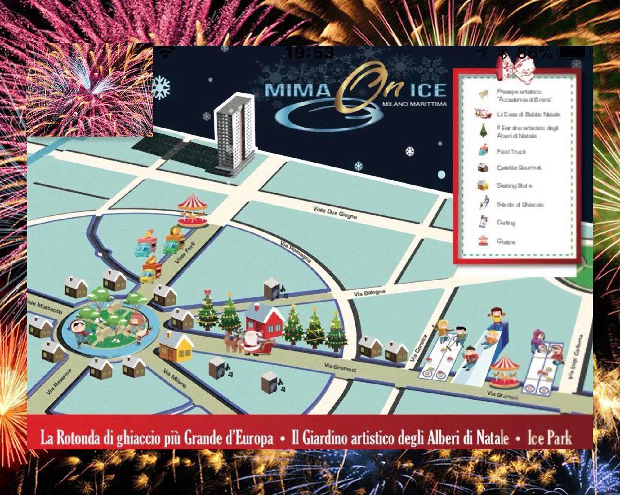 Hotel Caesar Bed And Breakfast Milano Marittima Ngoại thất bức ảnh
