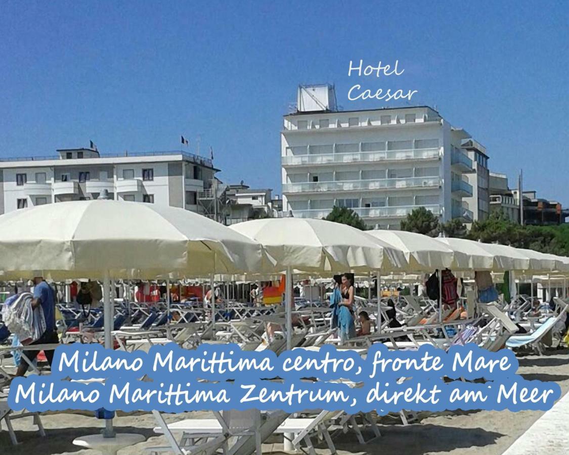 Hotel Caesar Bed And Breakfast Milano Marittima Ngoại thất bức ảnh